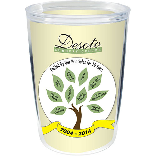 14 oz embroidered tumbler